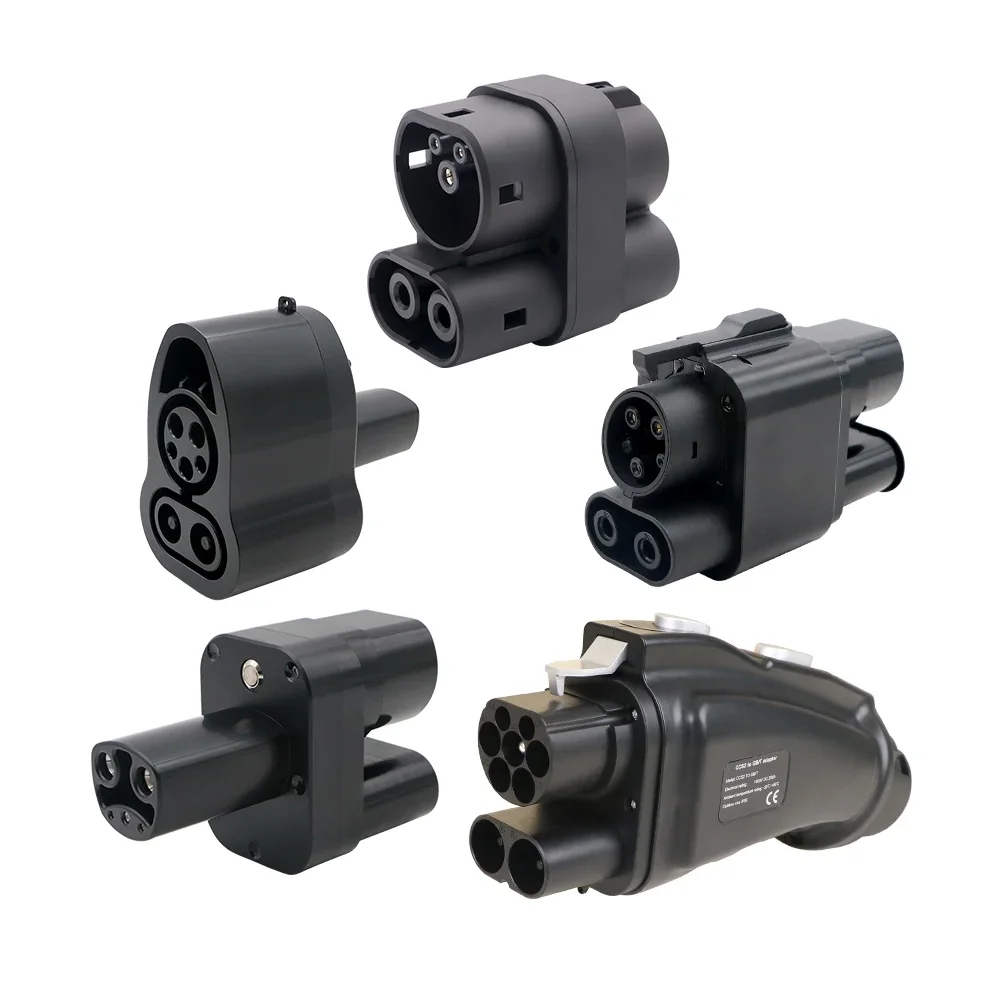 200kw 250kw Ccs1 to Ccs2 to Ccs1 GBT DC Ev Charging Charger Adapter Connector for Te/sla