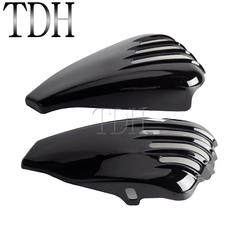 Motorcycle Battery Side Covers Protection for Harley Sportster Iron XL 1200 883 Custom Seventy Two SuperLow Forty Eight 2014-21