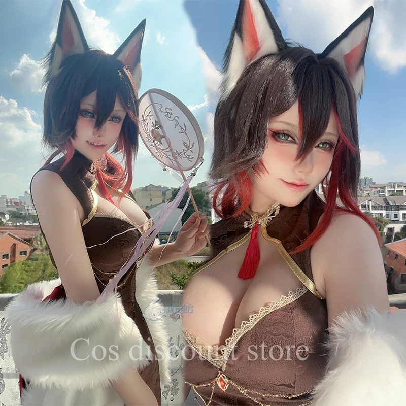 

Tingyun Cosplay Costume Game Suit Anime Honkai: Star Rail Women Girls Sexy Cheongsam Dress Clothes Party Suit Full Set Pre-sale
