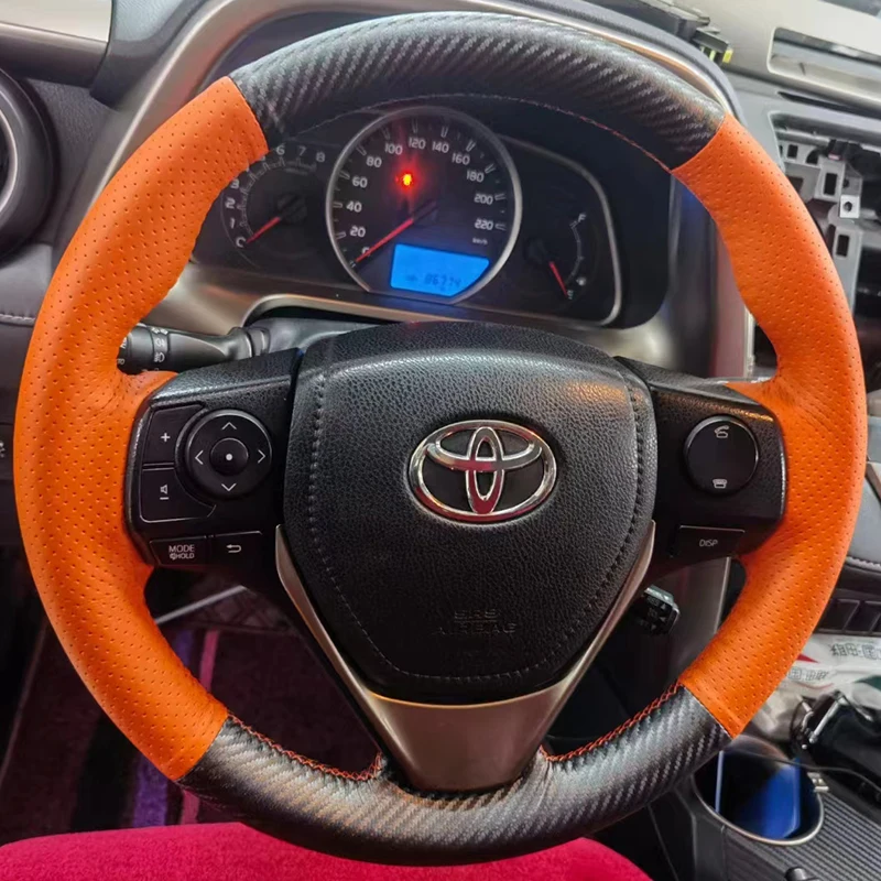 funda-de-cuero-genuino-para-volante-de-toyota-corolla-cosida-a-mano-fibra-de-carbono-naranja-2014-2019-im-us-2017-2018