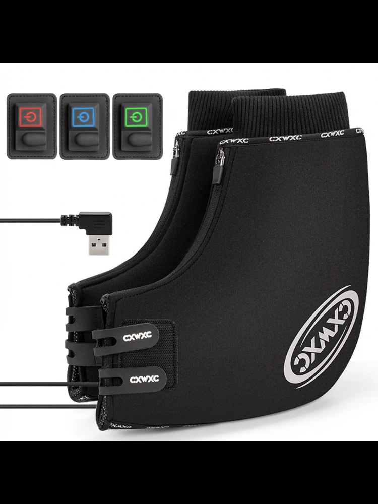 AliExpress LIXADA Windproof Bike Handlebar Covers Bike Heated Handlebar Mittens Temperature Adjustable Windproof Cycle Gloves for Mountain