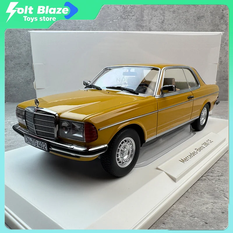 

NOREV 1/18 Mercedes-Benz 280CE 1980 Di-Cast Модель автомобиля Моделирование Винтажная коллекция автомобилей Классические модели автомобилей Игрушка на день рождения для мальчика в подарок