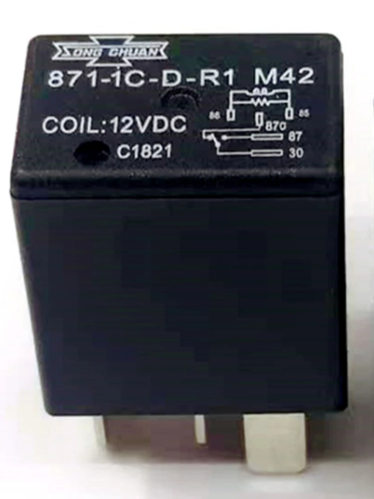 

5 PCS 871-1C-D-R1 M42 12VDC 5 Pins Relay