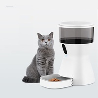 4L Smart WiFi Pet Feeder With Mobile App Remote Control Dog Food Dispenser With Microchip Automatic Cat Bowl Feeder