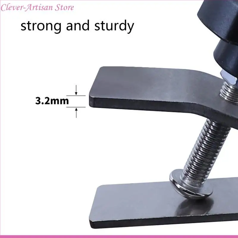 E06B Tile Lifter 10-50mm Spring Steel Labor Saving Lifting Tool Spring Steel Adjustable Effort Elevator for Wall Tiles Floors