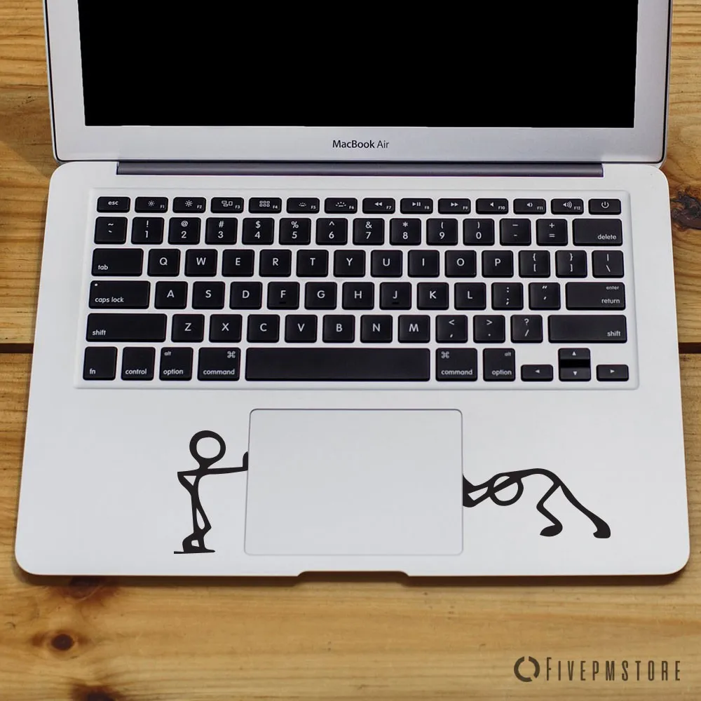 

Stickman Palmrest Human Stickers Palmrest decal palm Stickman Man laptop Stickers
