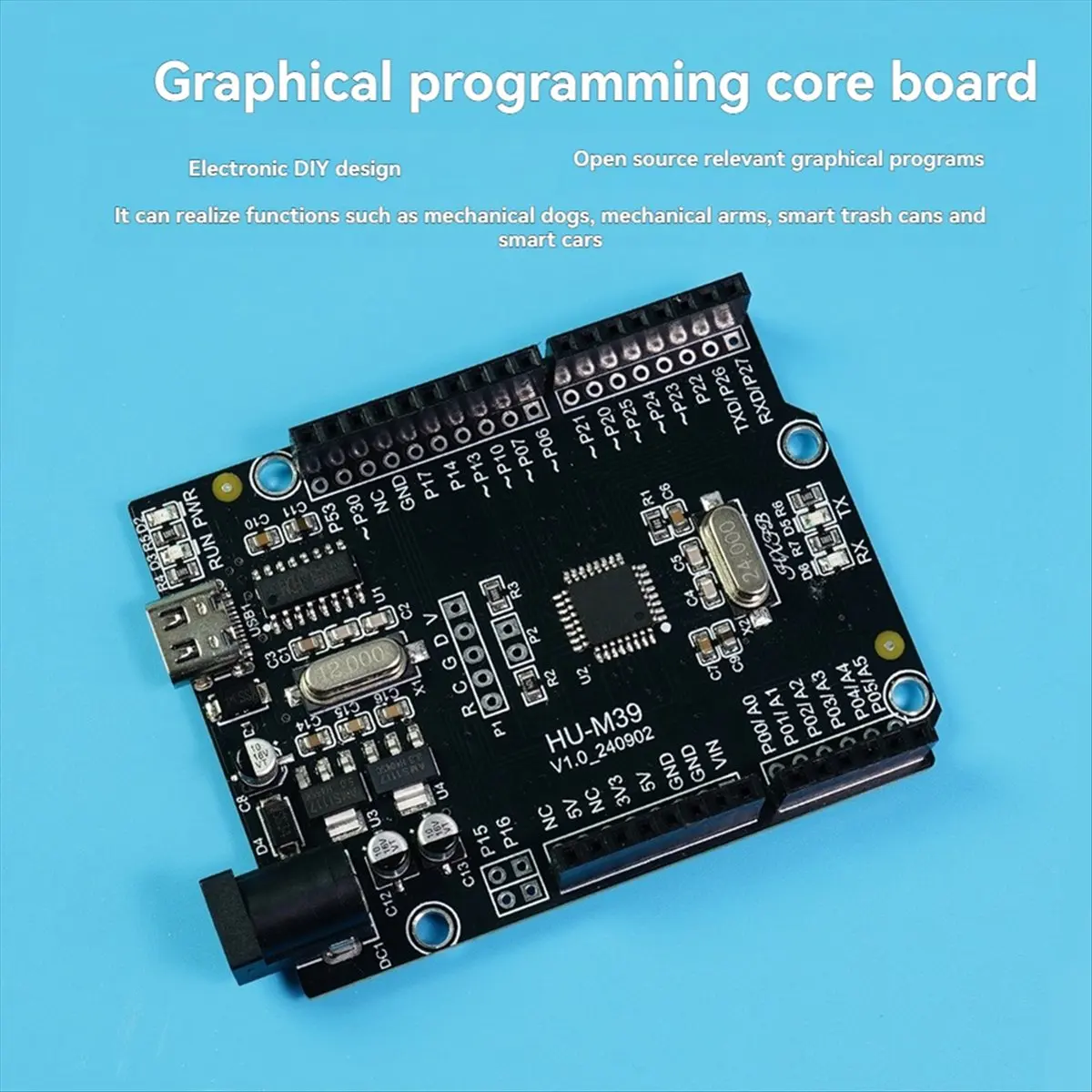 -M39 Graphical Programming Core Board Programming and Development Learning Smart Car Robot Development Board Module
