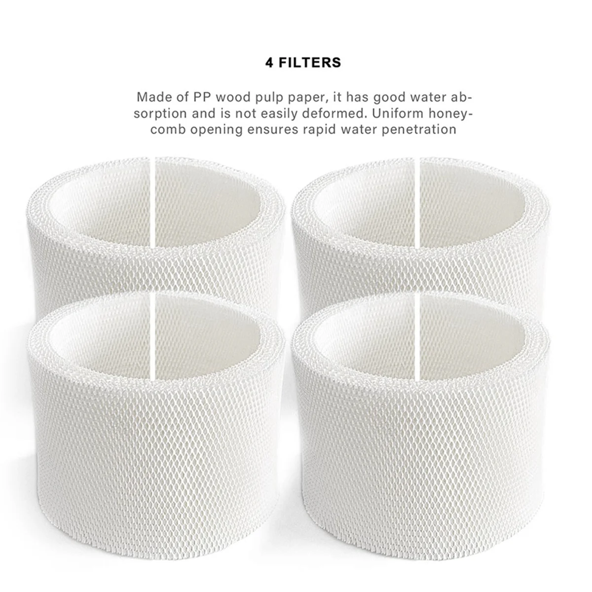 EQAZ-MAF1 استبدال فلتر الفتيل المرطب لـ MAF1 لـ MA0950، MA1200، MA1201 4 عبوات