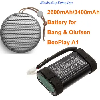 Cameron Sino 2600mAh/3400mAh Battery C129D3 for Bang&Olufsen BeoPlay A1,  Please note, this is for A1 1rd, 1th, 1 version