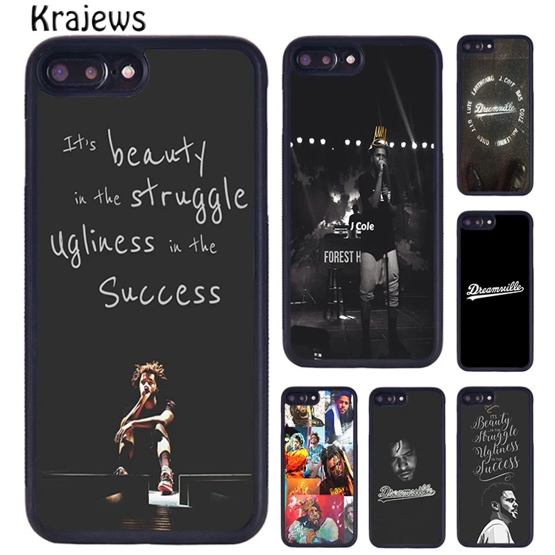 Krajews Dreamville J. COLE New Luxury fashion Phone Case For iPhone 16 15 14 plus X XS XR 11 12 13 pro max coque