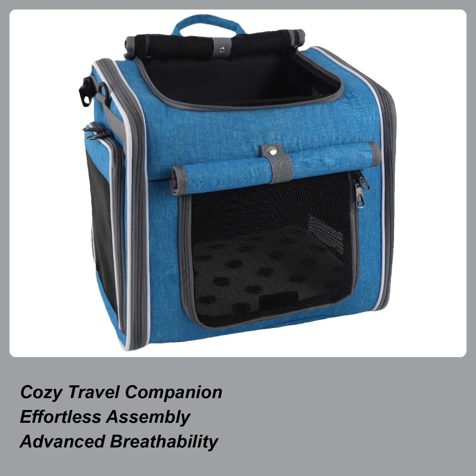 

Pet Bike Basket Dog Bicycles Carriers Backpack Featuring Ventilation Adjustable Transport For Walking Travel Carrying