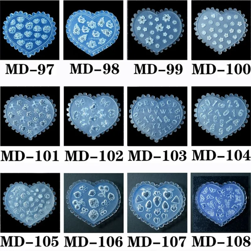 

Силиконовая форма для дизайна ногтей с буквами на английском языке, бабочками, цветами, фруктами, стерео, форма для резьбы по кристаллу, инструменты для маникюра «сделай сам»