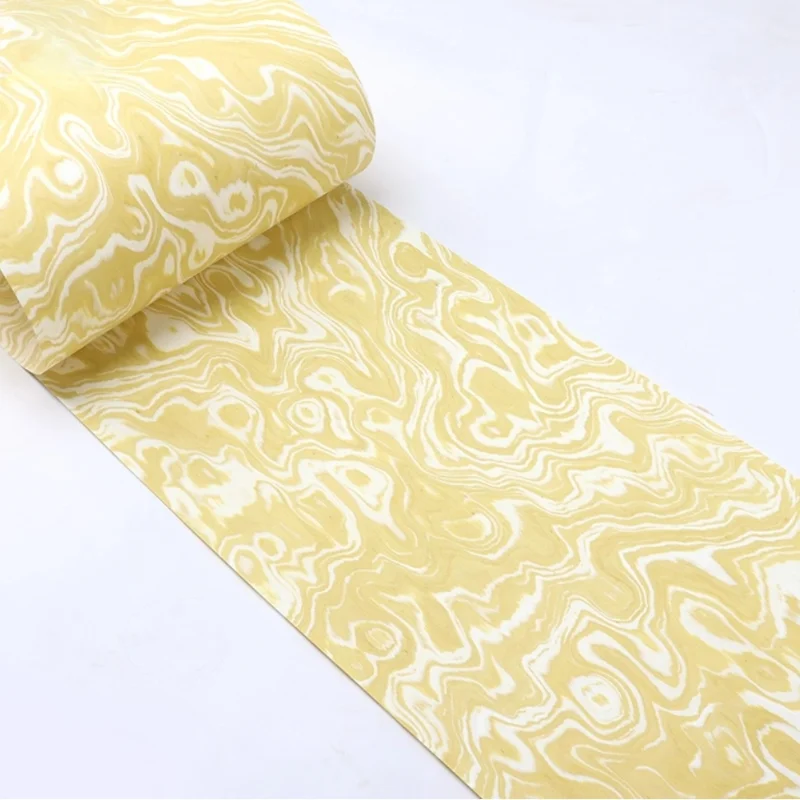 

250X28cm Tech Mist Vein Totem Wood Veneer Gray Yellow Color for Art Wall Paneling Statement Furniture Doors Decor Veneer Sheets