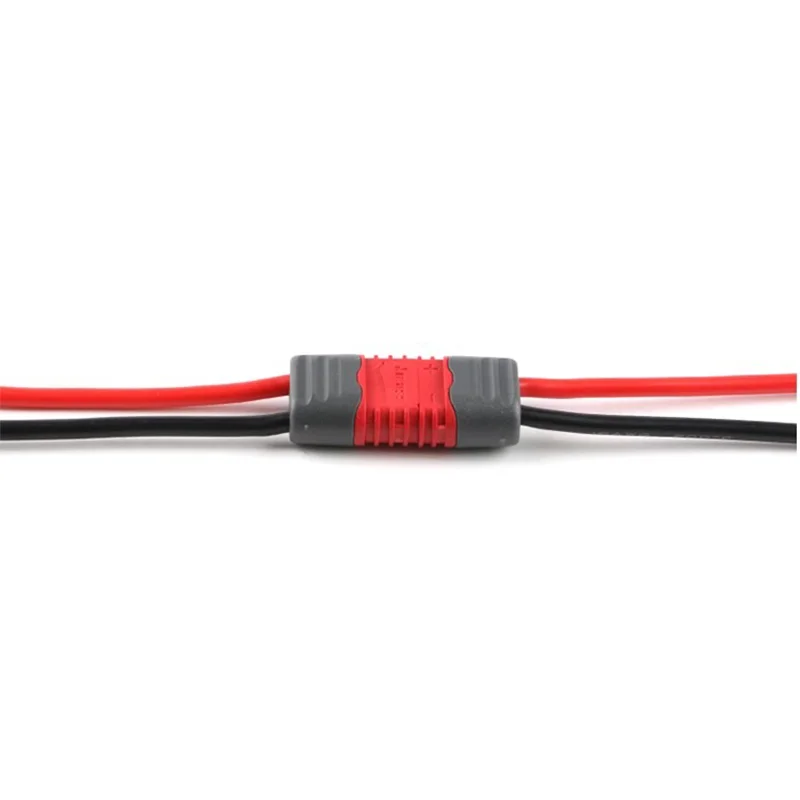 AM-1015E-M/F male/female head with protective sleeve anti slip T plug connection cable, aviation model battery plug