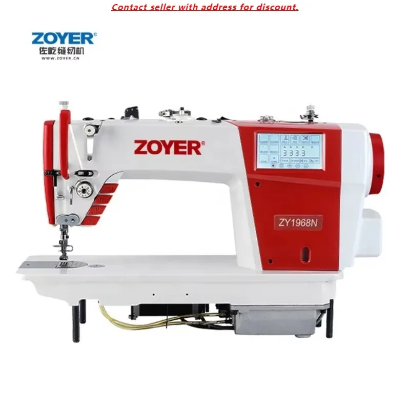 

ZY1968N Zoyer Computerized 9 Kinds Of Stitch Pattern Lockstitch Sewing Machine With Stepping Motor
