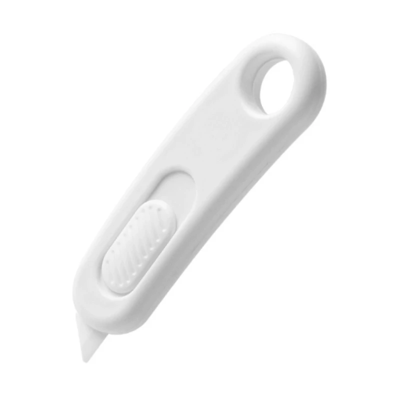 المحمولة البسيطة السيراميك سكّين متعدّد الاستخدامات شفرات آمنة صندوق التعبئة والتغليف فتاحة أدوات القطع مع المفاتيح شنق ثقب مع شفط المغناطيسي