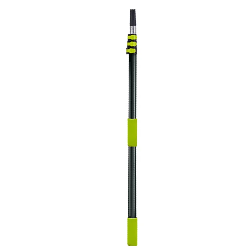

3.6m Industrial Aluminum Alloy Telescopic Pole Black Anodization Finish High Performance Support Tool For Diverse Applications