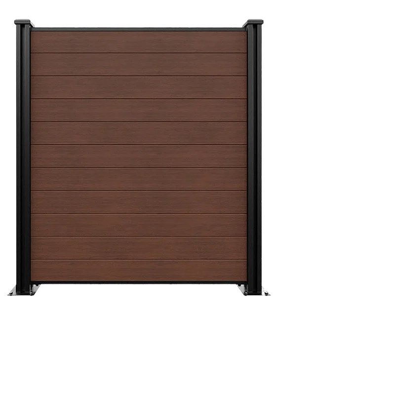 

Balustrade yard Plastic wood courtyard Partition fence Garden Anticorrosive villa