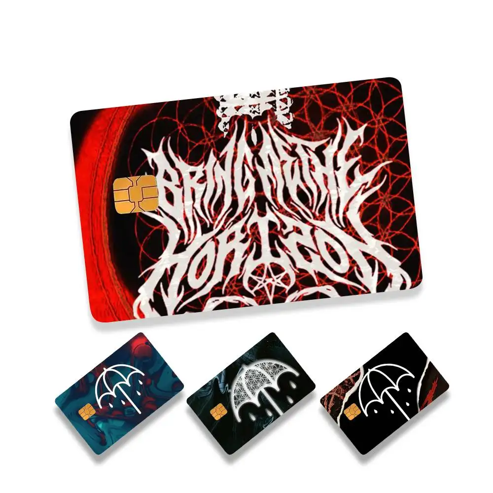 BMTH B-Bring Me the H-Horizon HD Waterproof Card Skins Protective Stickers for Credit Bank Game Cards
