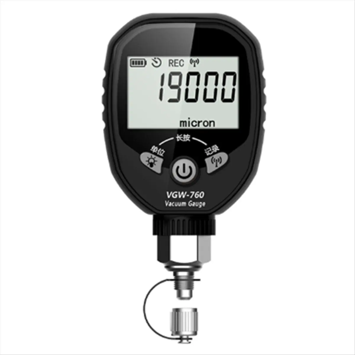 《Factory Direct》Wireless Vacuum Gauge VGW-760 Intelligent High- Digital Electronic Refrigerant Vacuum Negative Pressure Gauge