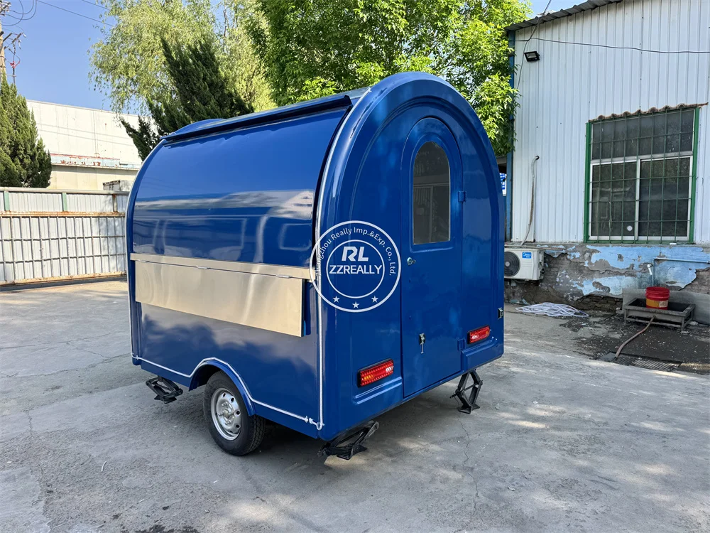 Уличная тележка для мороженого, грузовик для еды, мобильная кухня, полностью оборудованный уличный прицеп для еды, тележка для закусок с кофе