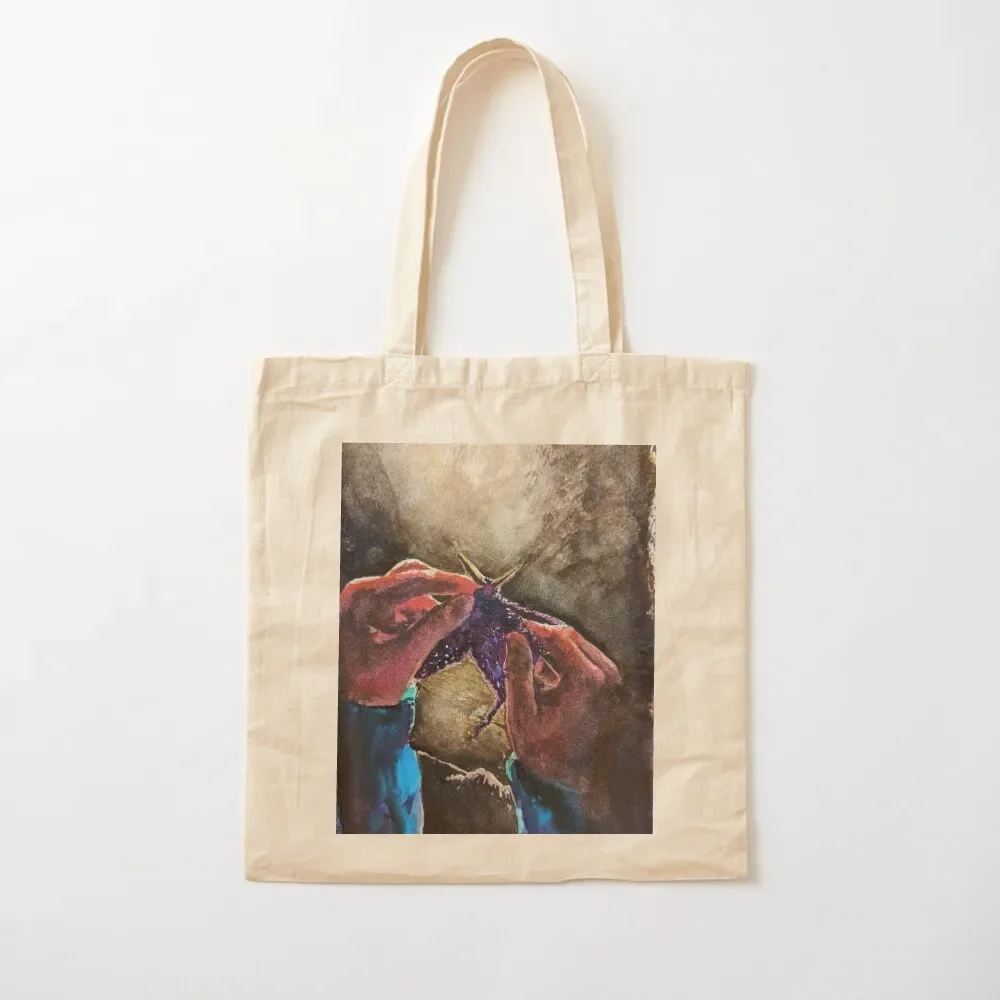 Waiting fireside Tote Bag Cloth bag custom tote bag Big women