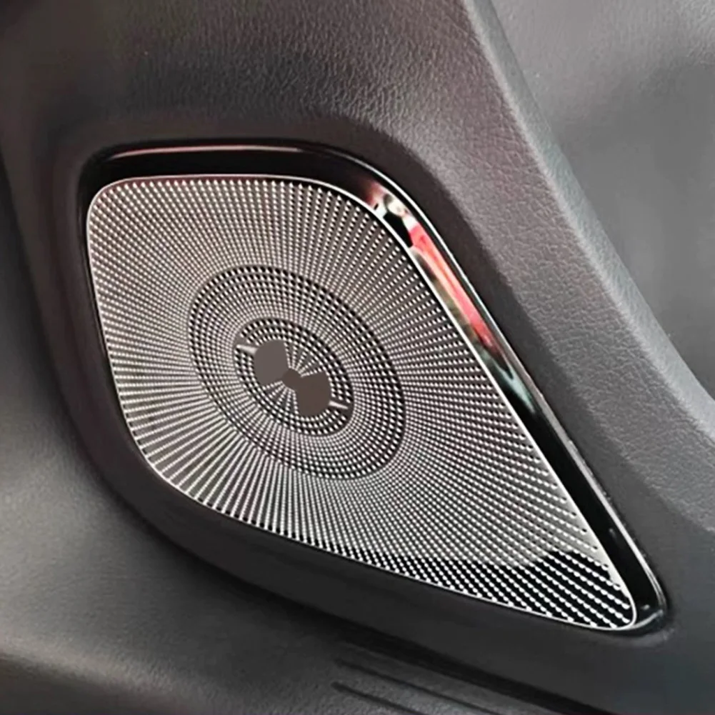 NEW For Mercedes Benz A B CLA GLB GLA Class AMG W177 W247 C118 X247 H247 Car Accessories Door Dashboard Audio Speaker Cover Trim