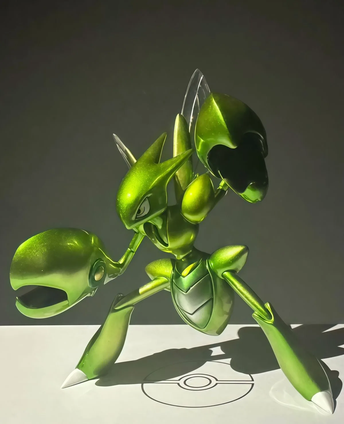 Figurka Anime Pokemon Scizor 9cm/3.54 cala, Figurka Akcji Mantis, Statuetka PVC, Ozdoba na Biurko, Model Kolekcjonerski, Zabawki, Prezenty