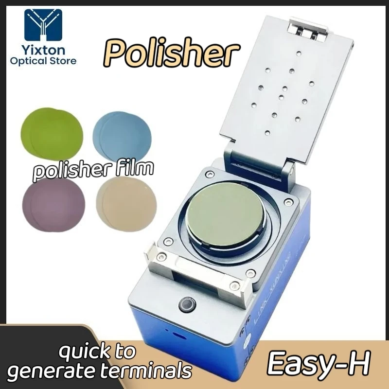

Портативный станок для терминирования оптоволокна Polisher Easy-H с настраиваемыми насадками для быстрого терминирования. Шлифовальный станок.