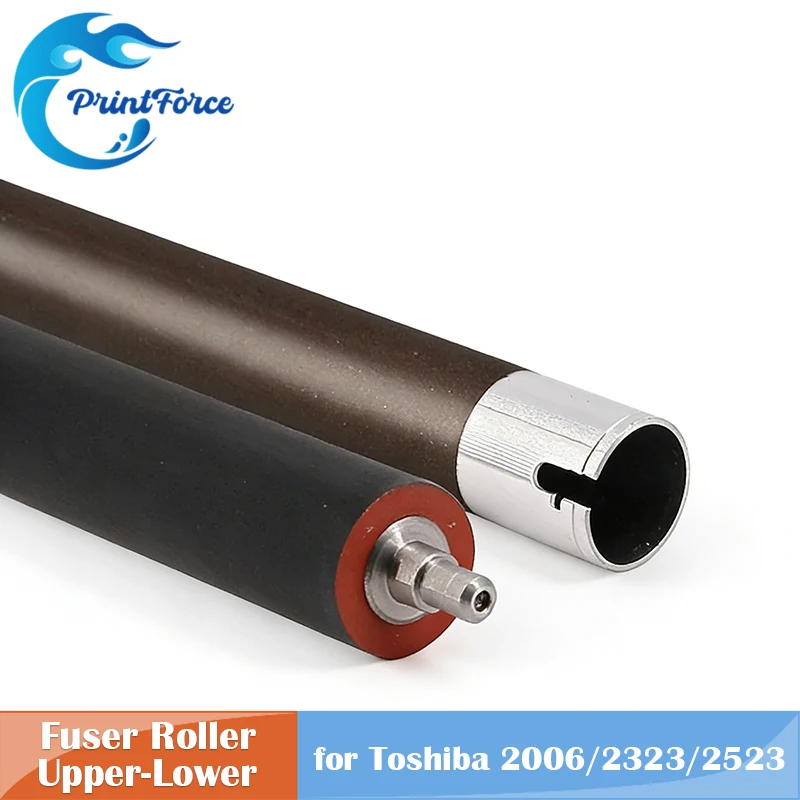 Upper Lower Fuser Fixing Roller for Toshiba 2006 2007 2303 2303A 2306 2307 2309 2309A 2309A 2506 2507 2323A 2323AM Heat Roller