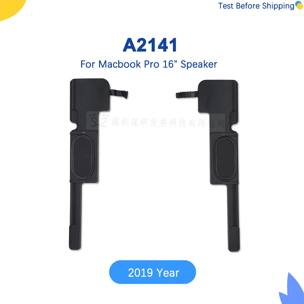 

Original Like New For Macbook Pro 16" A2141 Internal Loudspeaker Left Right Speaker Set 2019 Year