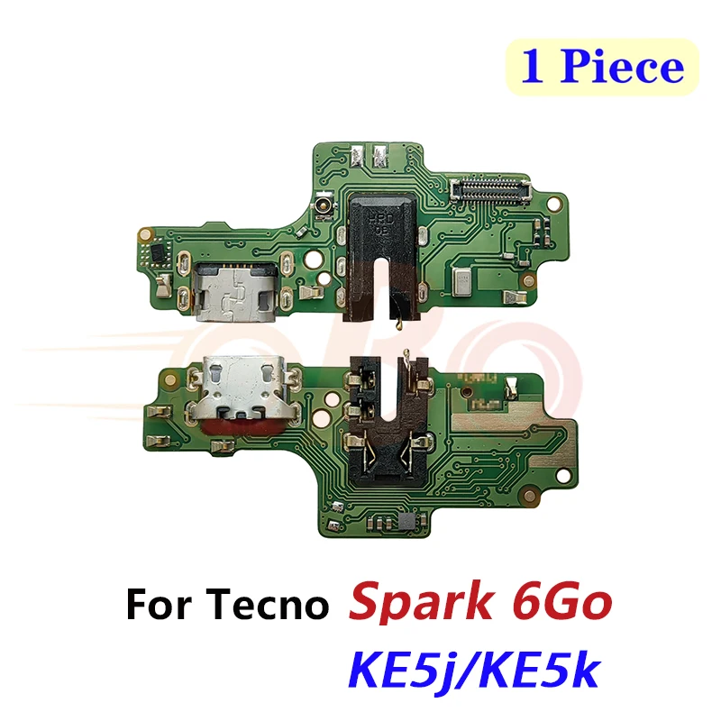 USB Charging Port Board For Tecno Spark 4 Lite 6 Go 5 AIR 7 PRO KE5 KE6 KE7 KF6 KF8 Charger Dock Connector Flex Cable Repair image 4