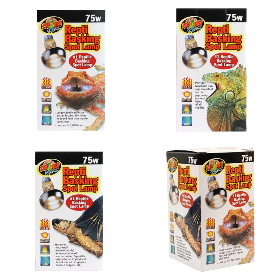 

Repti Basking Lamps 75 Watt 4 Pack