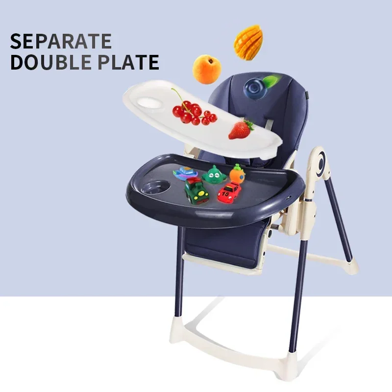 multifunctional adjustable high chair baby feeding plastic dinning kids table and baby feeding chair