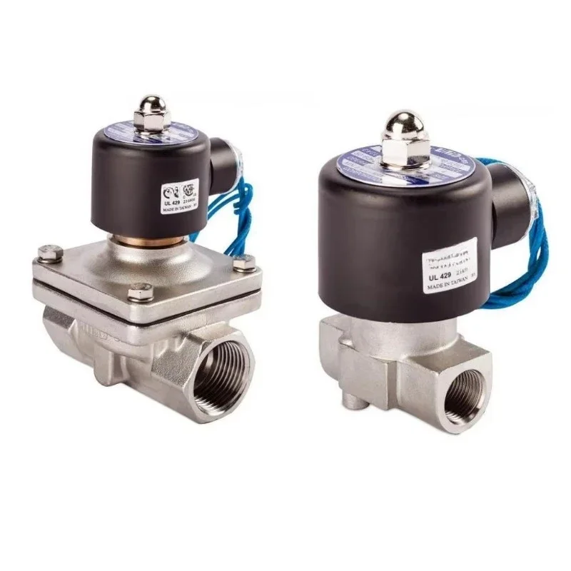 

Waterproof coil Normally closed solenoid valve with iron shell mold fly lead coil