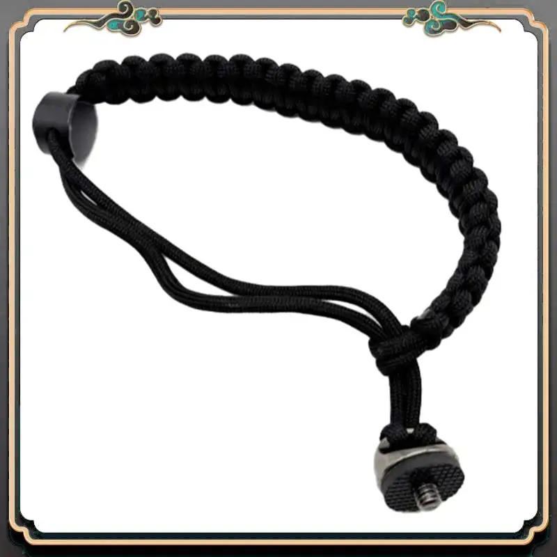 Reliable-1/4 Screw Anti-Lost Hand Strap Forsports Camera Braided Wrist Strap Forgopro Accessories