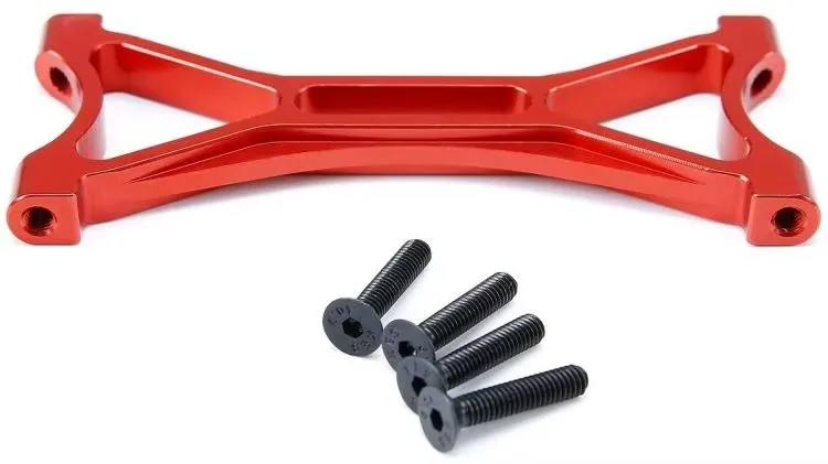 CNC precision machining all-metal front X-type anti-collision beam support frame for ROFUN KM HPI BAJA 5T 5SC