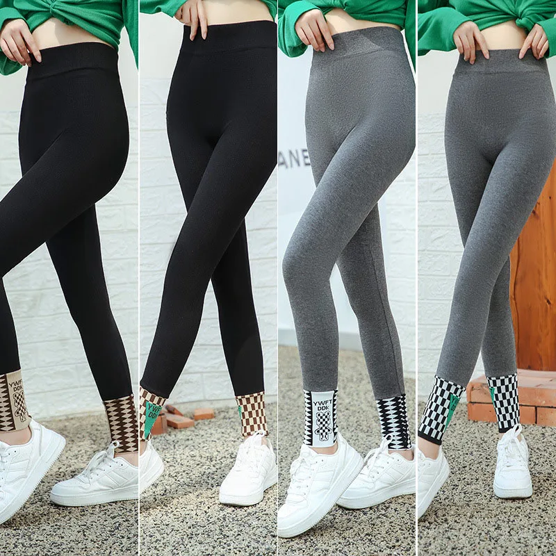 Celana Yoga katun Legging olahraga wanita, celana ketat latihan lari kendali perut Legging mulus XXL