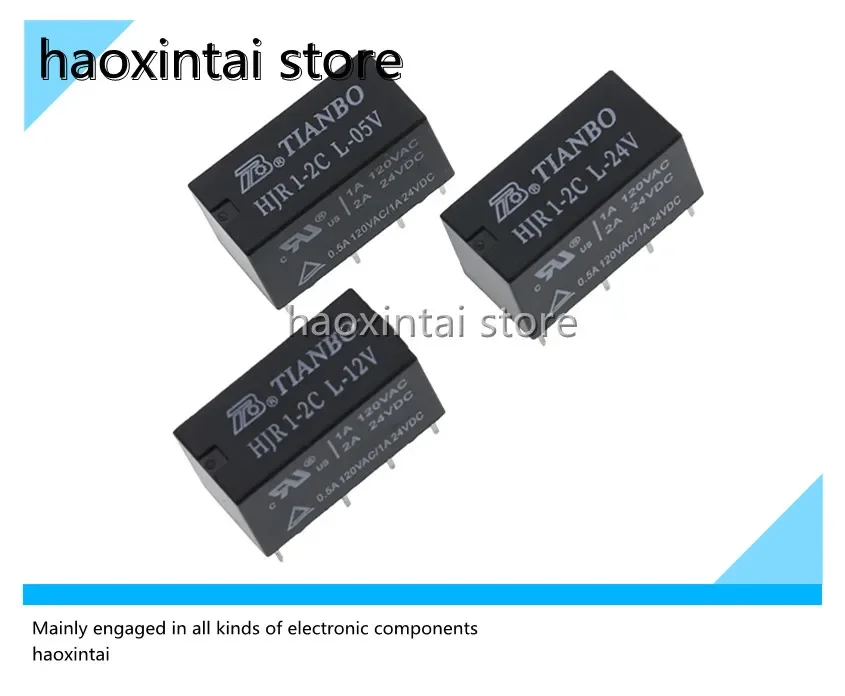 5pcs   relay HJR1-2C-L-12V/05V/24V/09V/5V replaces G5V-2-12VDC