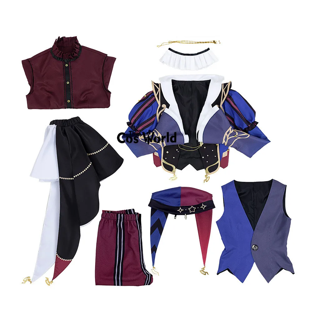 Project Sekai Colorful Stage Feat Fearless Clown Tenma Tsukasa Uniform Outfits Anime Cosplay Costumes image 6