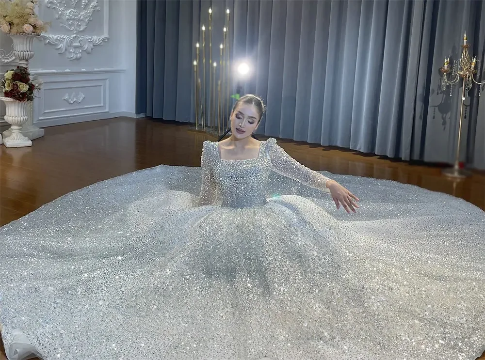 Customized Luxury Ball Gown Wedding Dress Plus Size 2027 New Design Amanda Novias Official