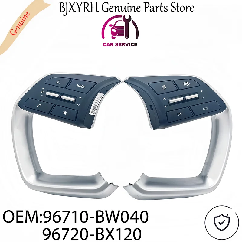 96710BW040 96720BX120 Botón de Volante Multifunción Izquierdo o Derecho para Hyundai Creta 2021 Solaris HC 2025+