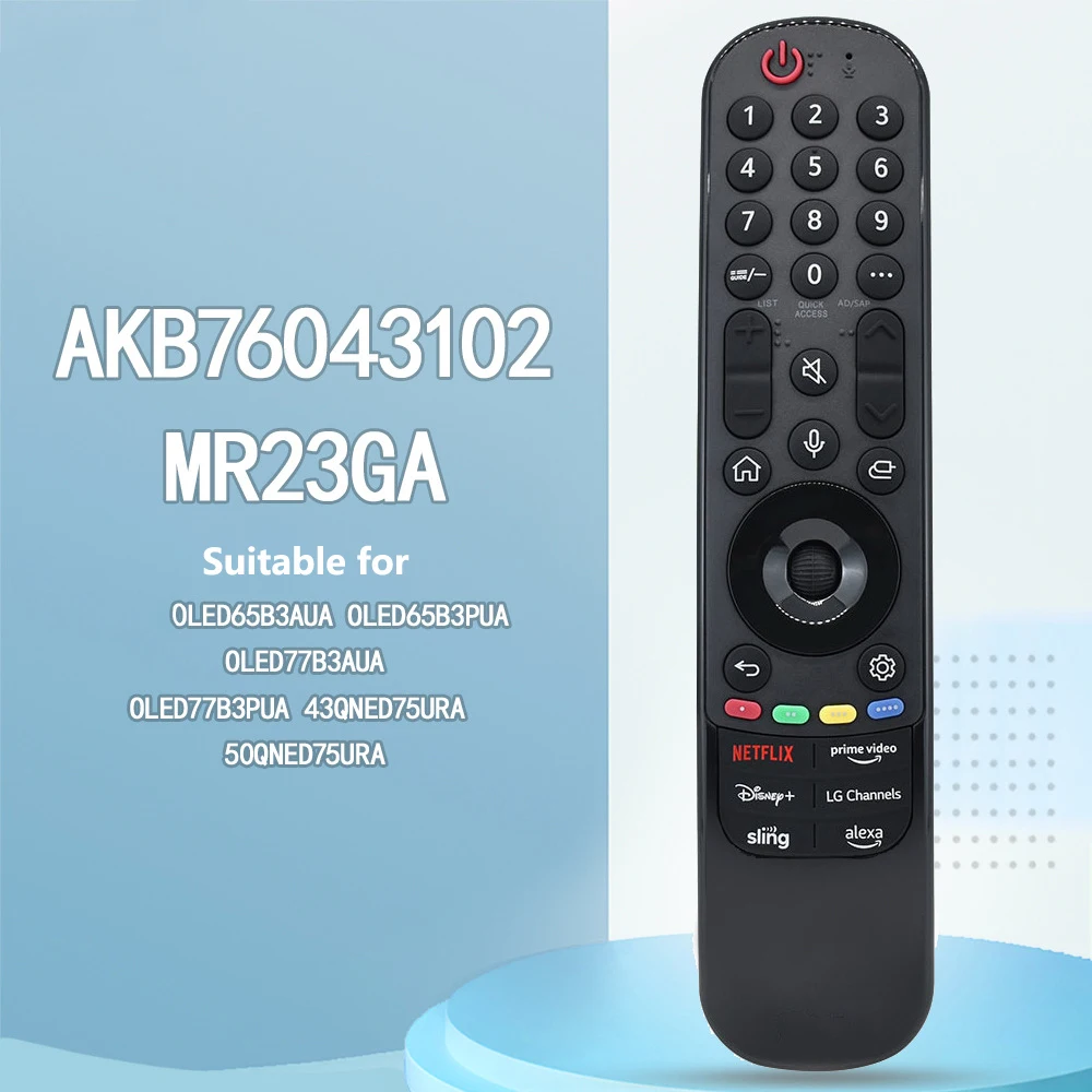 

MR23GA AKB76043102 IR Universal Remote Control for OLED TV G3 C3 B3 Series UHD 4K TV UR90 UR80 UQ75 UQ80 Series Without Voice