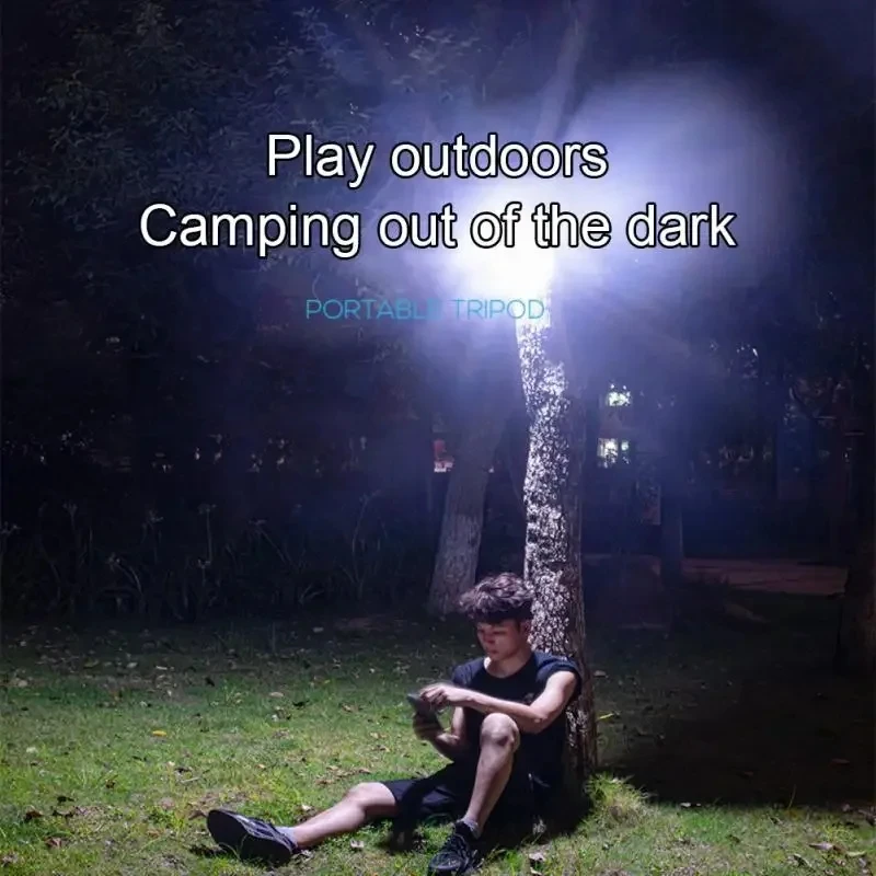 Multifunction LED Camping Fan Light USB Charging Electric Fan Camping Tent Lamp Outdoor Portable Summer Fan Light with Hooks