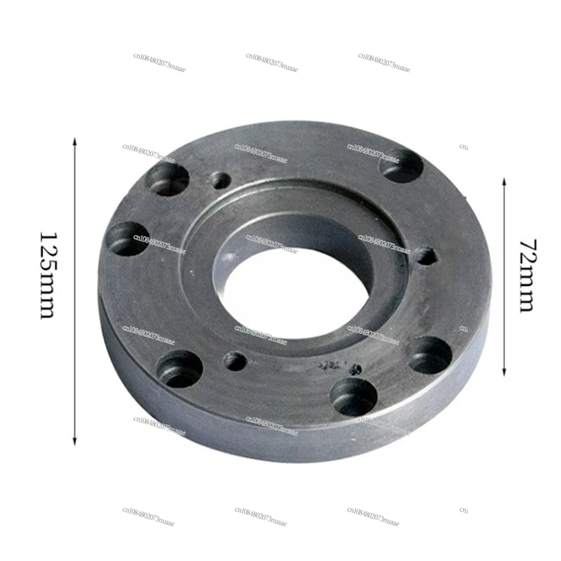 125mm 100mm Back Plate, Small Lathe Accessories Instrument Lathe Accessories, Chuck Cover, Connecting Plate High Quality