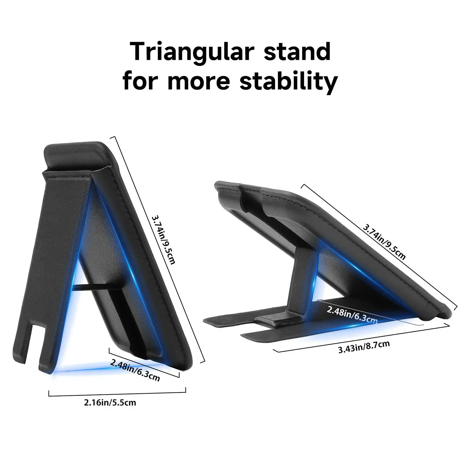 마그네틱 폰 카드 홀더, 휴대폰 케이스 마운트용 자석 카드 홀더, 신용카드/데스크/여행용 휴대용 모바일 액세서리 (남성용)