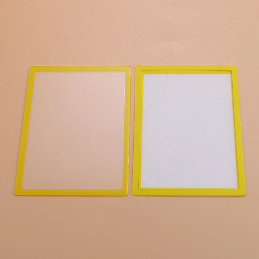 Top Upper Lower Bottom LCD Screen Frame Cover For NDSL NDS Lite Game Console Plastic Lens Replacement