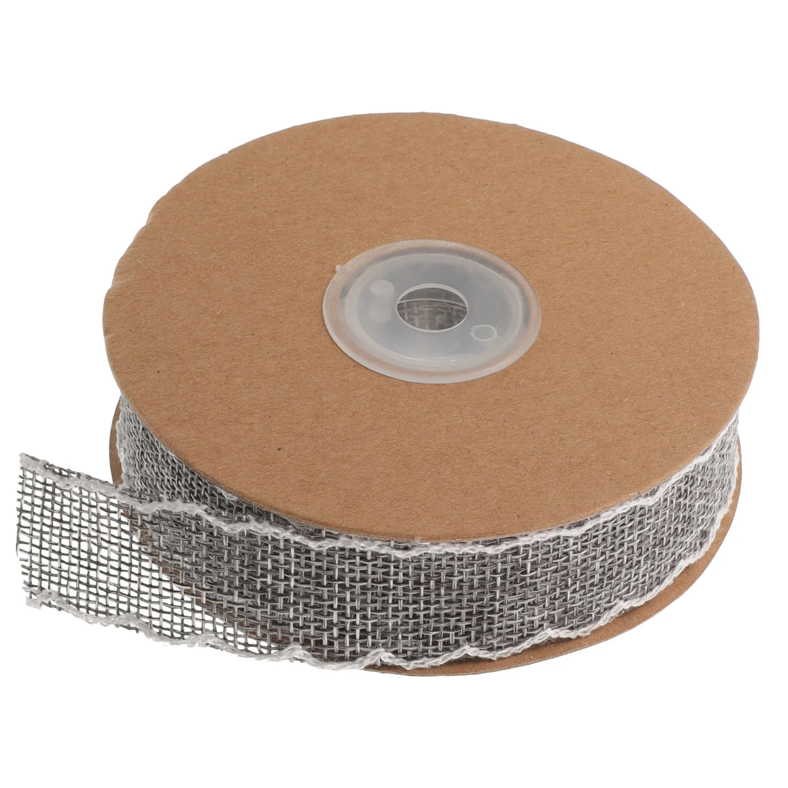 

10 Yards Linen Ribbon Roll Skin-Friendly Durable Wavy Brim Style Suitable for Gift Wrapping DIY Scrapbooking Fresh Flower