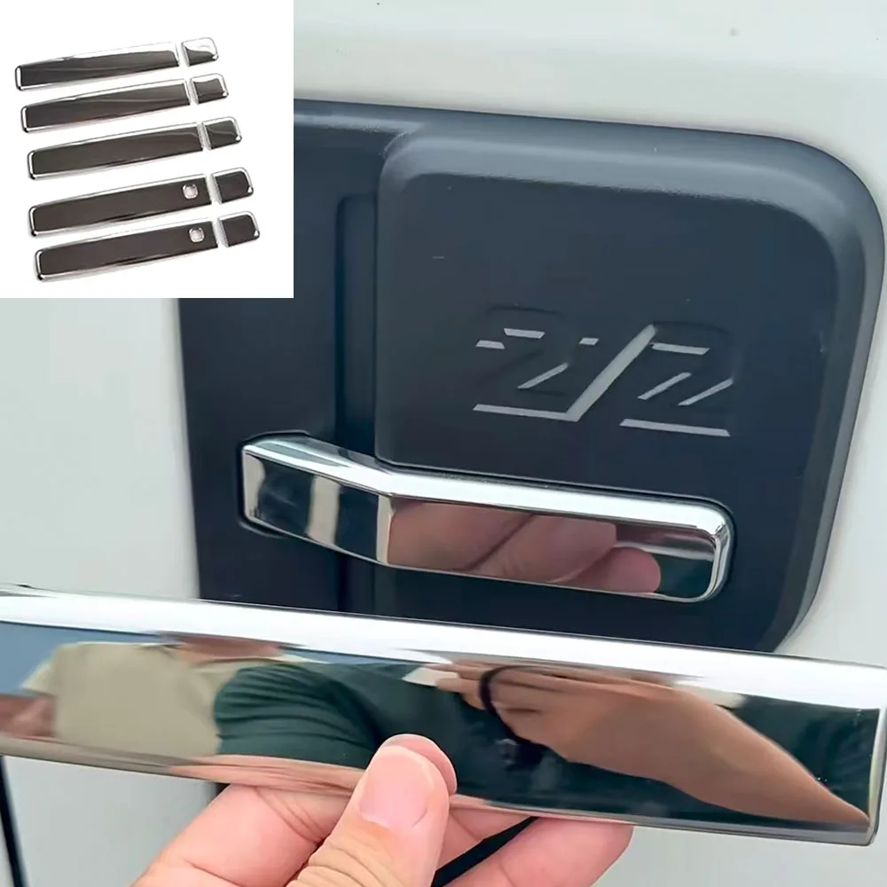 Car Door Outer Handle Cover Decal Sticker For BAIC 212 T01 2024 2025 2026 Auto Exterior Refit Parts