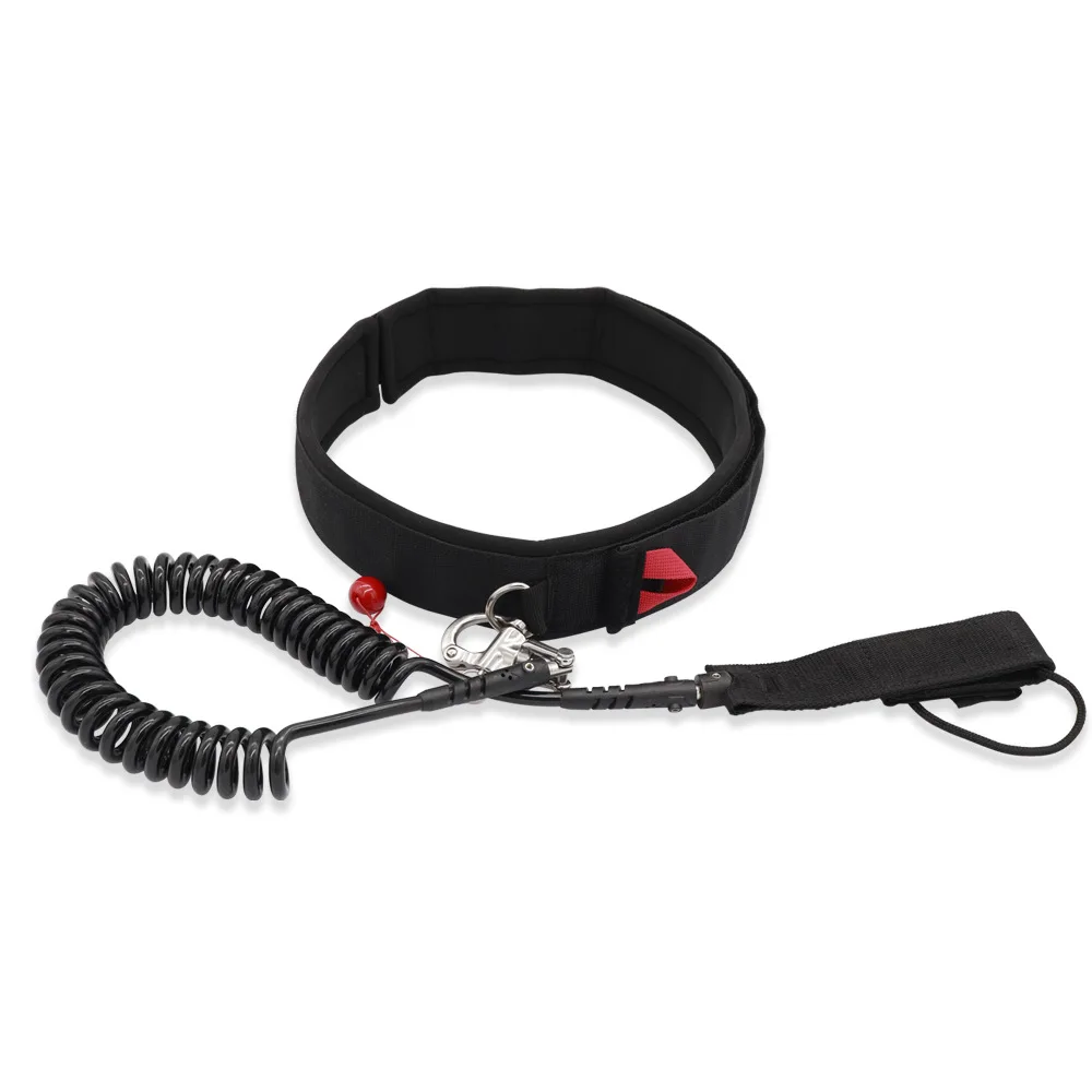 Surfboard Traction Rope SUP Accessories Safety Rope TPU One-button Release Quick Release Waist Rope Non-slip Lightweight Beach
